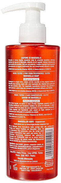 Flüssigseife für empfindliche Haut Triderm Marseille (Liquid Soap) 250 ml