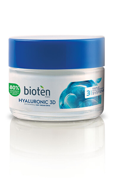 Denní krém proti vráskám Hyaluronic 3D (Antiwrinkle Day Cream) 50 ml