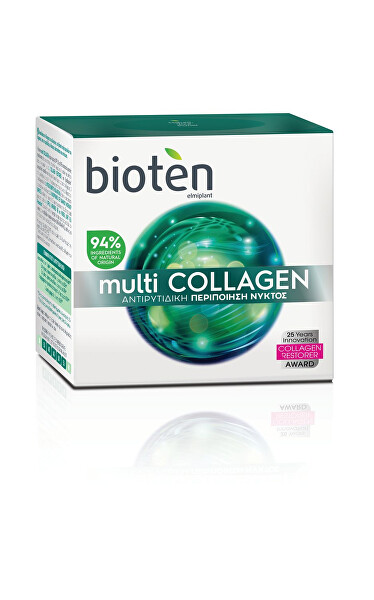 Noční krém proti vráskám Multi Collagen (Antiwrinkle Overnight Treatment) 50 ml