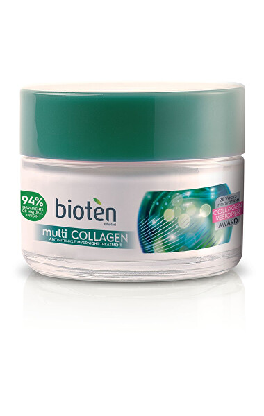 Noční krém proti vráskám Multi Collagen (Antiwrinkle Overnight Treatment) 50 ml