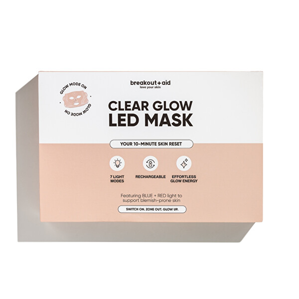 LED maska Clear Glow LED Mask