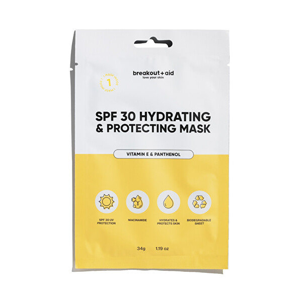 Pleťová maska SPF 30 Hydrating & Protecting Mask 34 g