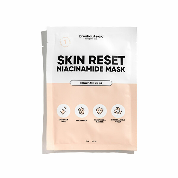 Zklidňující maska s niacinamidem Niacinamide Mask 34 g