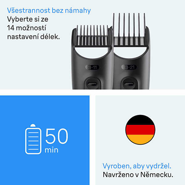 Multifunkční zastřihovač 4v1 Series 3 AIO3500 Grey
