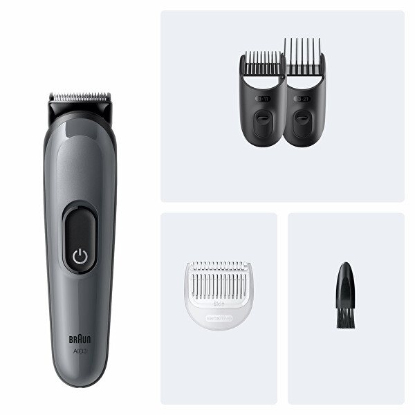 Multifunkční zastřihovač 4v1 Series 3 AIO3500 Grey