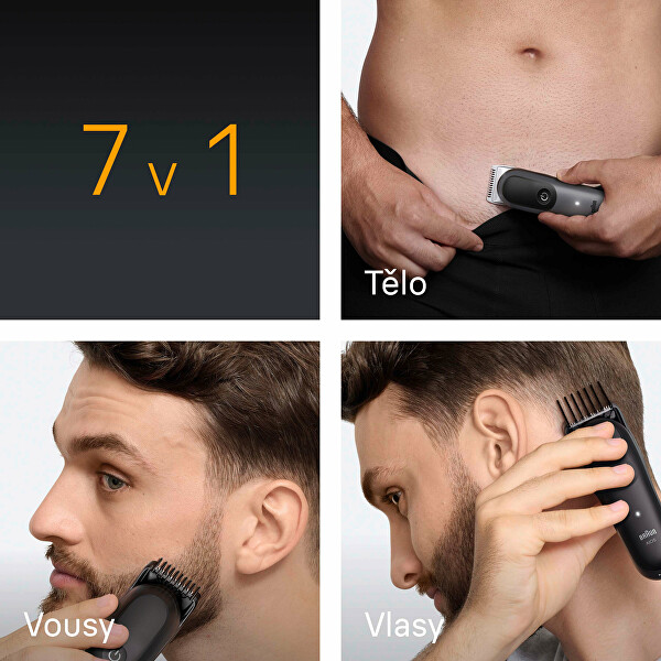 Multifunkční zastřihovač 7v1 Series 5 AIO5520 Grey