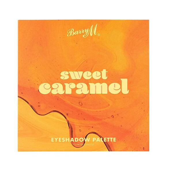 Paletka očních stínů Sweet Caramel (Eyeshadow Palette) 9 x 1 g