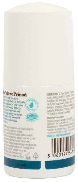 Deodorant natural cu bila (Natural Deodorant Peppermint & Eucalyptus Crisp & Invigorating Scent) 75 ml