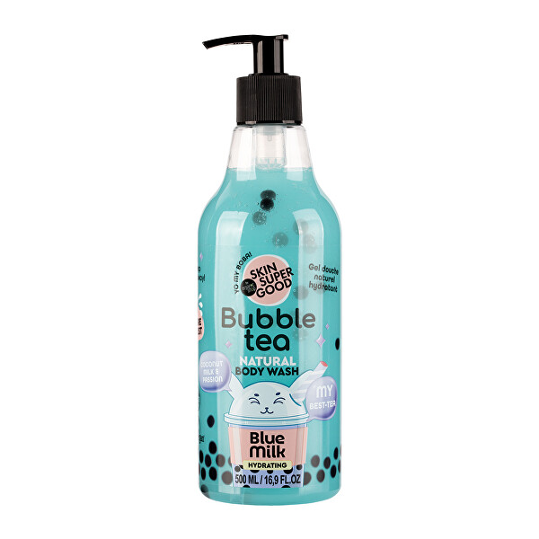 Hydratační sprchový gel Bubble Tea Blue Milk (Body Wash) 500 ml