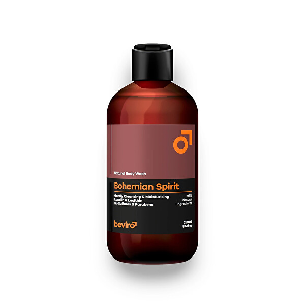Přírodní sprchový gel Bohemian Spirit (Natural Body Wash) 250 ml