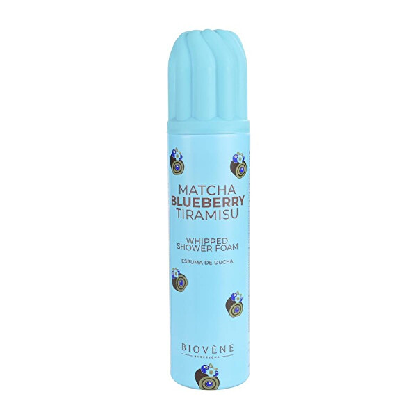 Šlehačková sprchová pěna Matcha Blueberry Tiramisu 250 ml