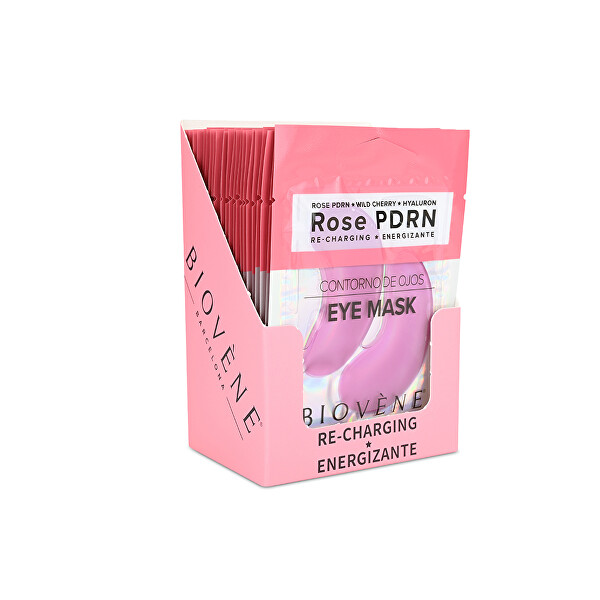 Povzbuzující polštářky pod oči Rose PDRN Eye Mask 1 pár