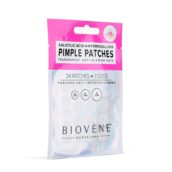 Náplast na nedokonalosti Transparent Anti-Blemish Dots 24 ks