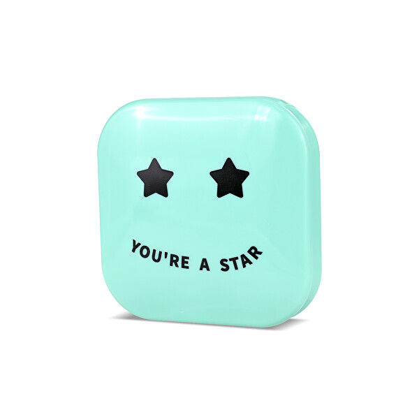Sada zelených náplastí Pimple Star Patches & Mirror Case 32 ks