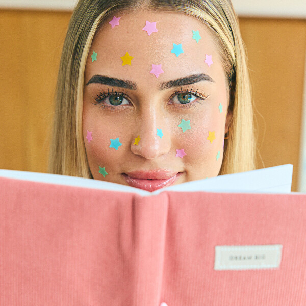 Sada zelených náplastí Pimple Star Patches & Mirror Case 32 ks