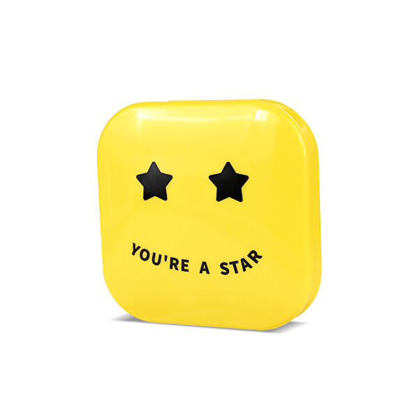 Sada žlutých náplastí Pimple Star Patches & Mirror Case 32 ks