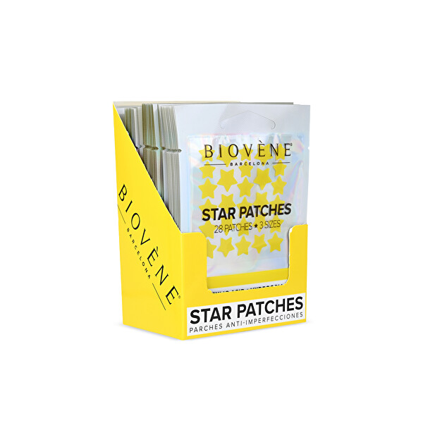 Náplast na nedokonalosti Yellow Star Patches 28 ks