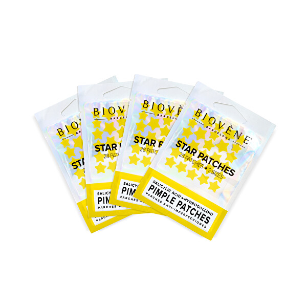 Náplast na nedokonalosti Yellow Star Patches 28 ks