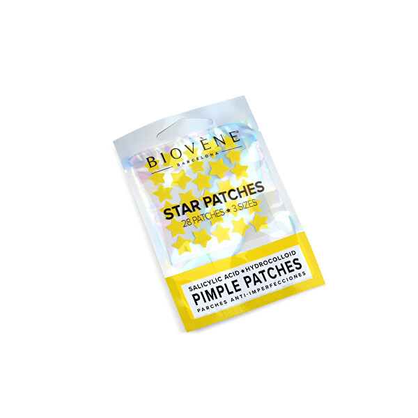 Náplast na nedokonalosti Yellow Star Patches 28 ks