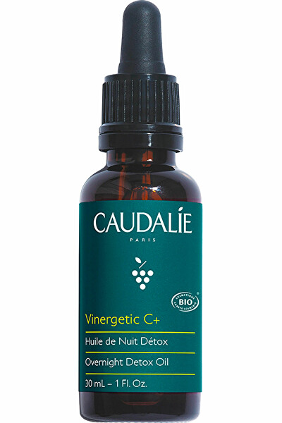 Ulei detoxifiant de noapte pentru piele Vinergetic C+ (Overnight Detox Oil) 30 ml