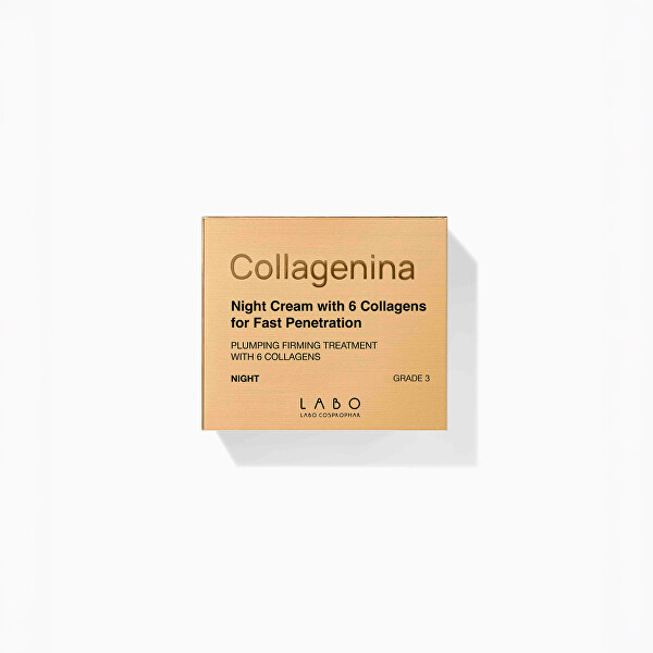 Noční krém s 6 typy kolagenu - stupeň 3 Night Cream 50 ml