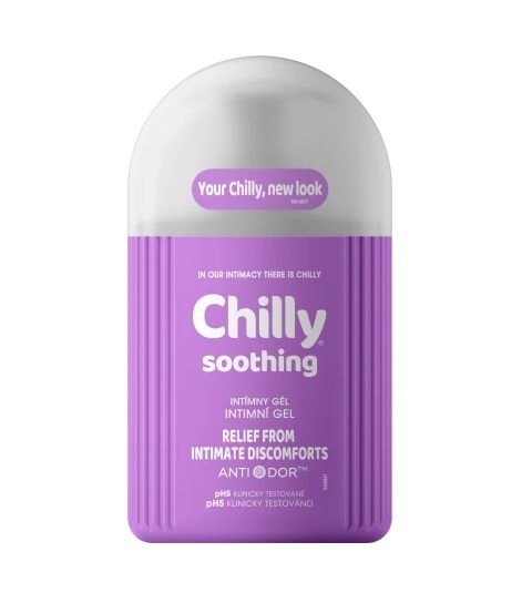 Uklidňující gel pro intimní hygienu Chilly (Soothing Gel) 200 ml