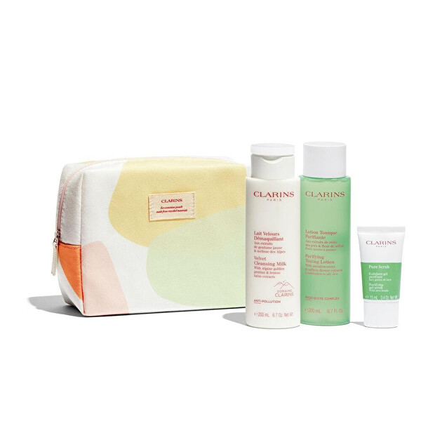 Set cadou de îngrijire și curățare pentru piele mixtă și grasă Premium Cleansing Set