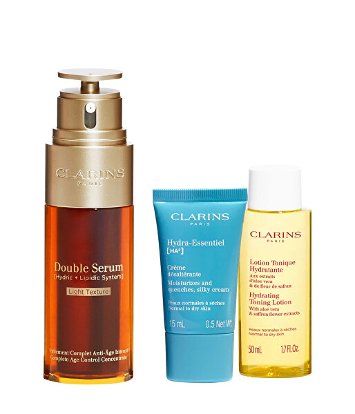 Set regalo per la cura della pelle Double Serum Light Set