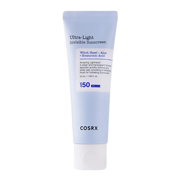 Hydratační pleťový krém na opalování SPF 50 Ultra Light (Invisible Sunscreen) 50 ml