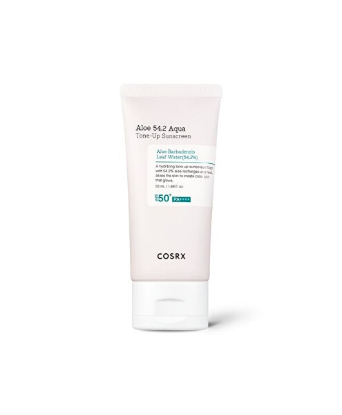 Opaľovací krém Aloe 54.2 Aqua SPF 50+ (Tone-Up Sunscreen) 50 ml