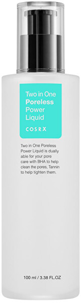 Tonik a megnagyobbodott pórusok csökkentésére (Two in One Poreless Power Liquid) 100 ml