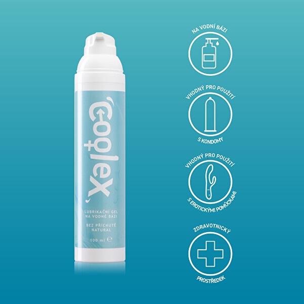 Lubrikačný gél na vodnej báze bez príchute Natural 100 ml