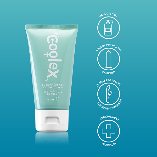 Lubrikačný gél na vodnej báze bez príchute Natural 50 ml