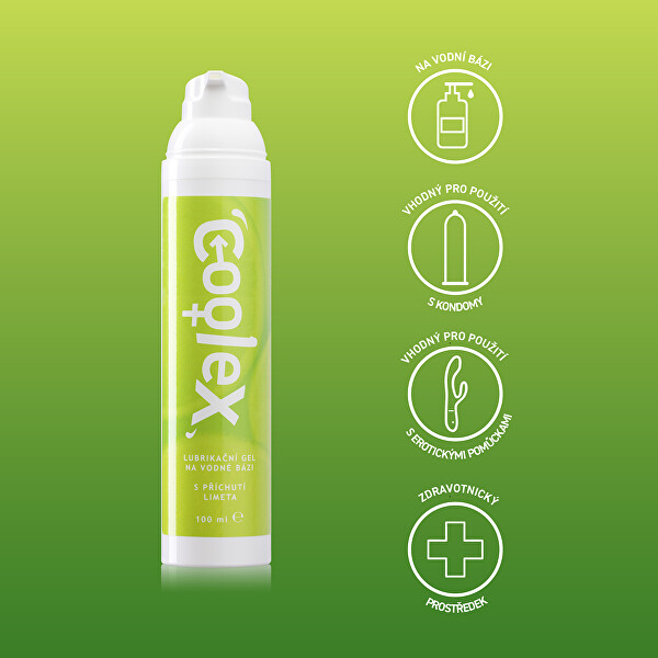 Lubrikačný gél na vodnej báze Limeta 100 ml