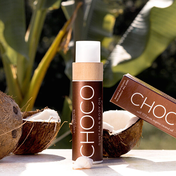 Pečující olej pro podporu opálení Choco Body Oil 110 ml