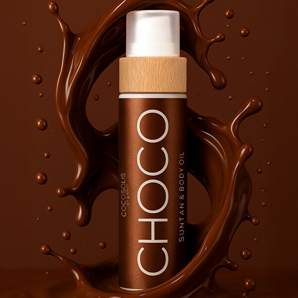 Pečující olej pro podporu opálení Choco Body Oil 110 ml