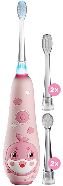 Sonický dětský zubní kartáček 1-5 let růžový ZK3010