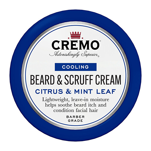 Chladivý krém na vousy Citrus & Mint Leaf (Cooling Beard & Scruff Cream) 113 g