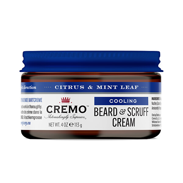 Chladivý krém na vousy Citrus & Mint Leaf (Cooling Beard & Scruff Cream) 113 g