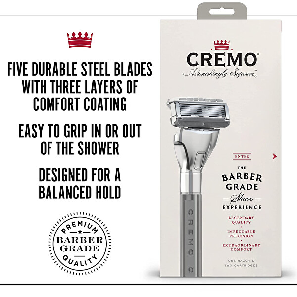Holicí strojek + 2 náhradní hlavice The Barber Grade