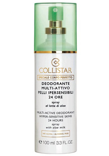 Deodorante spray 24 ore per pelli sensibili (Multi-Active Deodorant Hyper-Sensitive Skins 24 Hours) 100 ml