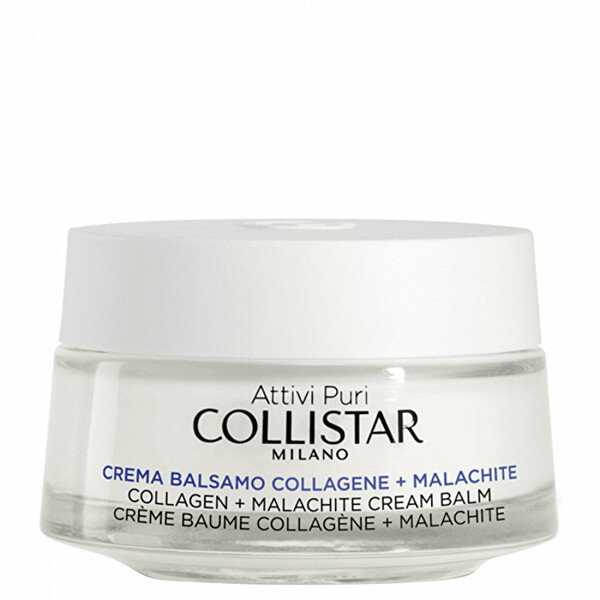 Zpevňující pleťový balzám (Collagene + Malachite Cream Balm) 50 ml