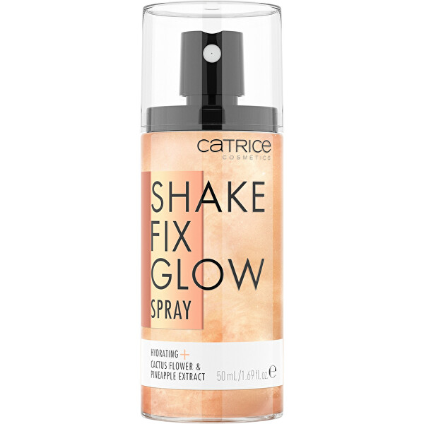 Hydratační fixační prej na obličej Shake Fix Glow (Spray) 50 ml