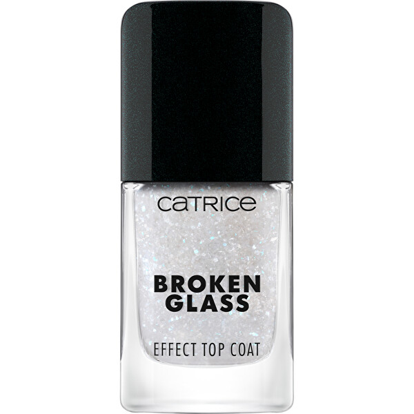 Krycí lak na nehty Broken Glass 050 Sparkling Reflection (Effect Top Coat) 10,5 ml