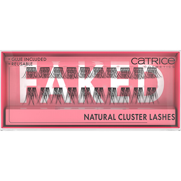 Umělé řasy Faked Natural Cluster (Lashes)