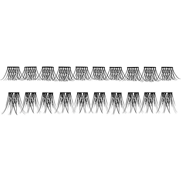 Umělé řasy Faked Natural Cluster (Lashes)