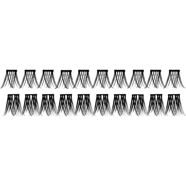 Umělé řasy Faked Volume Cluster (Lashes)