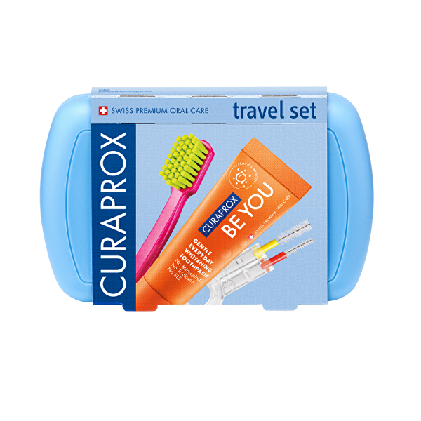 Travel set modrý