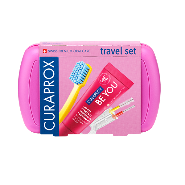 Travel set růžový