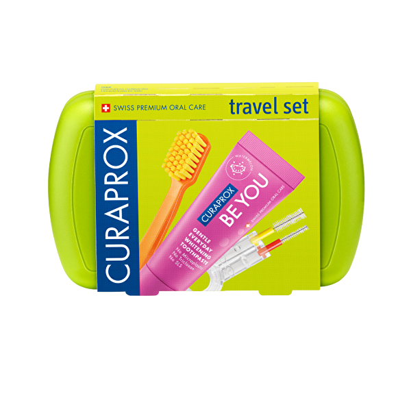 Travel set zelený